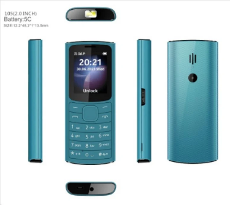 1.44 Inch Small Bar Phone with Large Battery