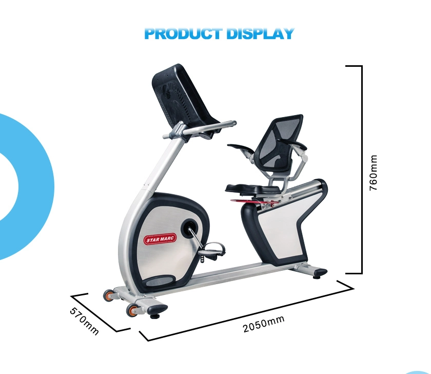 Leekon New Arrival Fitness Exercise Fitness Bike Recumbent Bike Commercial Exercise Equipment