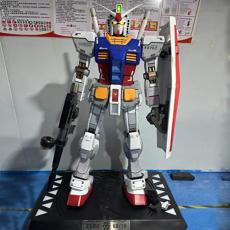 Anime Figure Mobile Suit Figure Resin Gundam Sculpture Life Size Gundam Statue