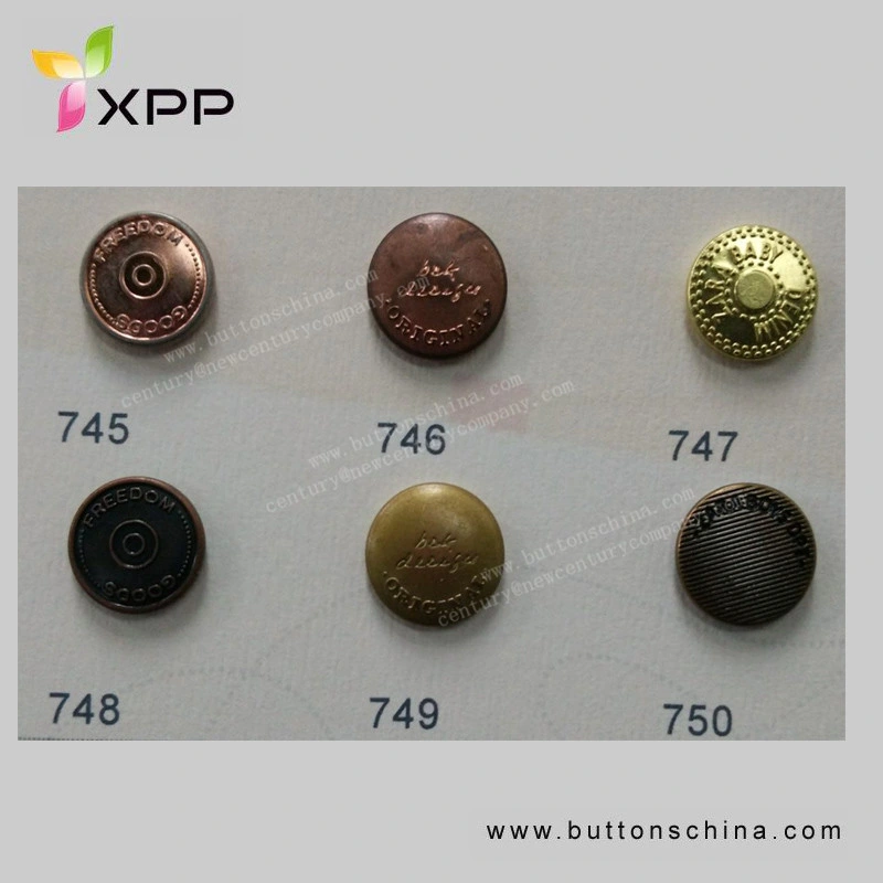 New Style High quality/High cost performance  Jeans Metal Button