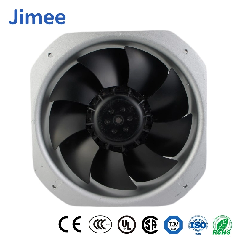 Jimee Motor Wholesale/Supplier OEM Customized DC Axial Blowers China 200mm Centrifugal Fan Suppliers Steel Blade Material Jm22060b2hl 220*220*60mm AC Axial Blowers