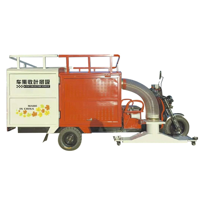 Ride-on Medium Hardness Electric Leaves Suction Vehicle Road Cleaning Machine