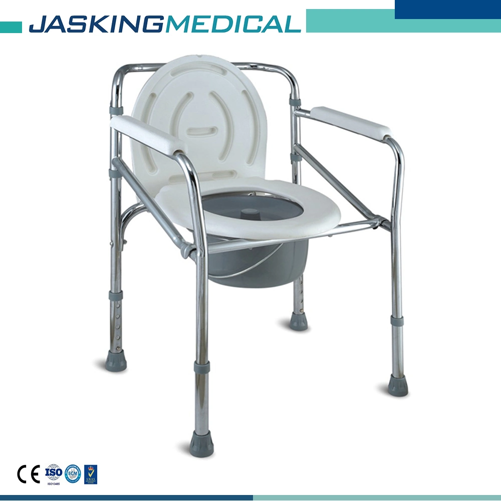 Altura ajustable Closestool de plástico con armazón de acero (JX-704)