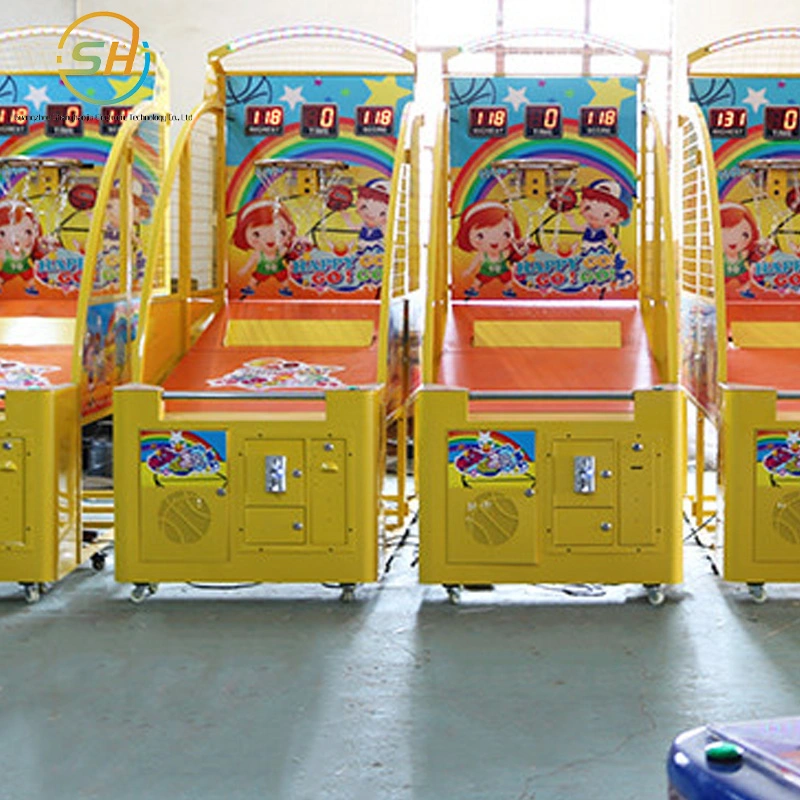 Adult Game City Basketball Machine Children's Basketball Machine Game Machine Equipment Folding Coin-Operated Shooting Machine