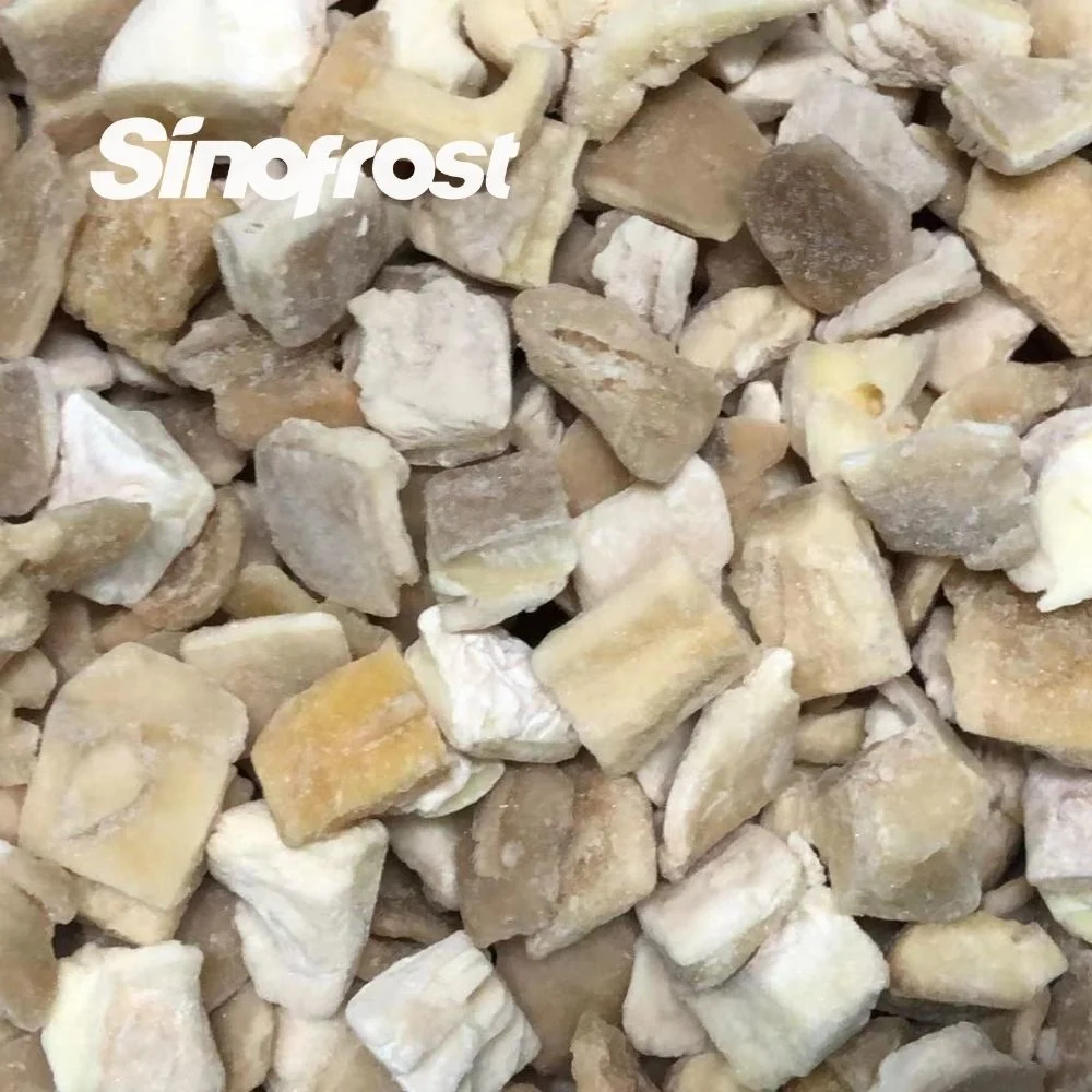 Sinofrost: Wholesale/Supplier IQF Diced Pleurotus Mushrooms Manufacturer - Premium Quality IQF Frozen Oyster Mushroom Cubes Supplier