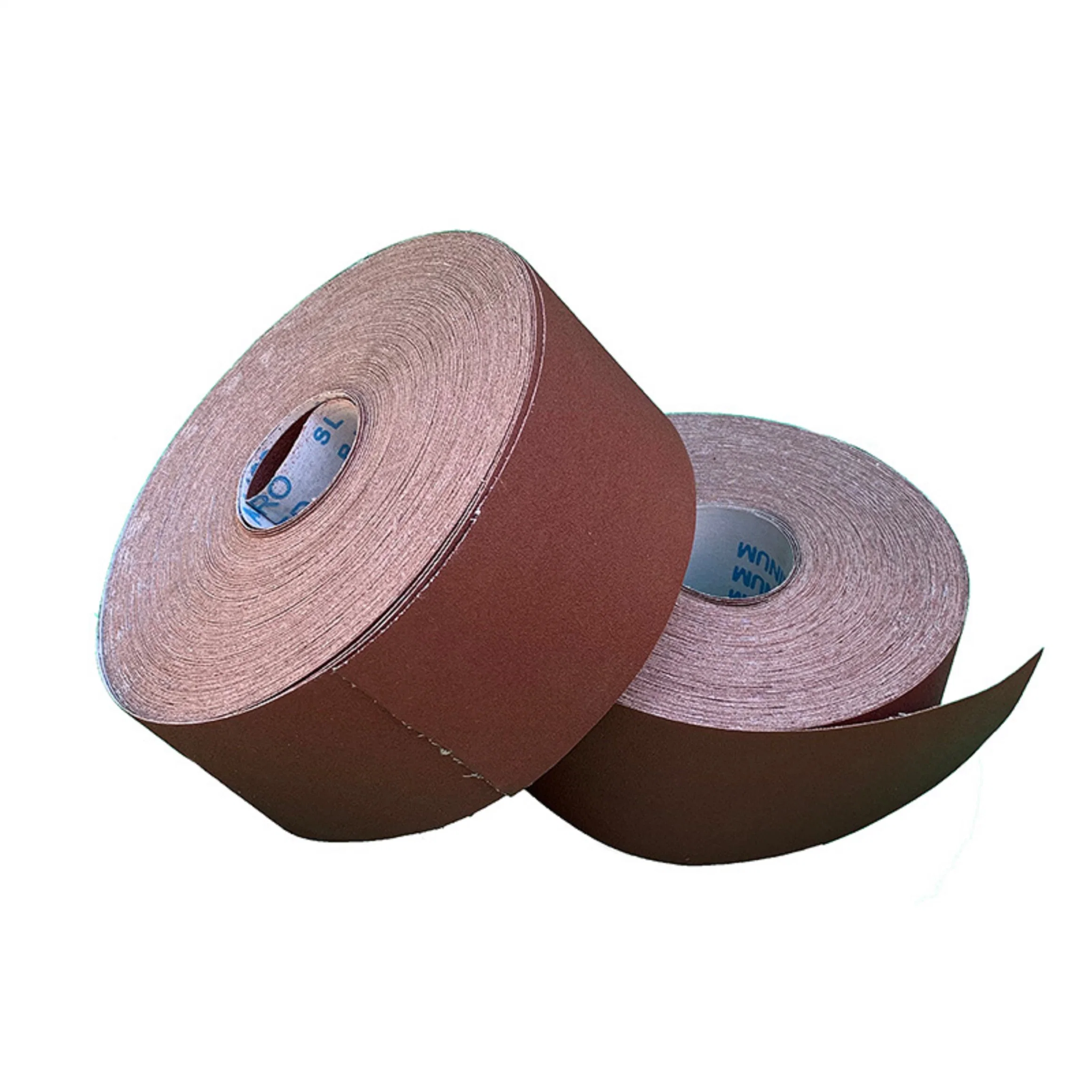 Aluminum Oxide Flexible Abrasive Cloth Roll Hand Blue OEM Abrasive Roll