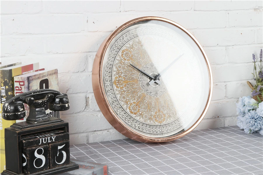 De estilo moderno y nuevo Reloj de pared Metal Decoracion para Salón