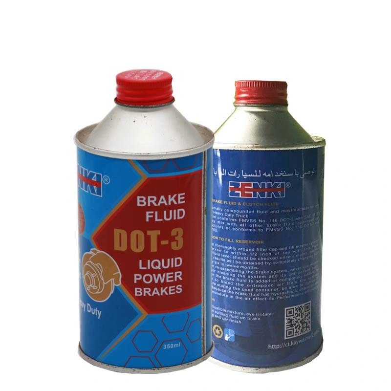 DOT3 Gafle 350ml Huile de frein DOT4 Lubraicant Huile synthétique