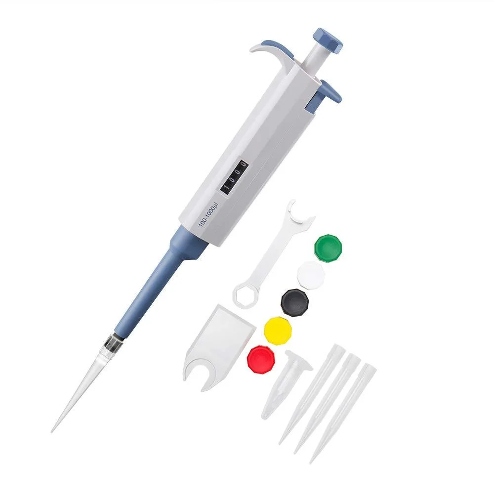 Mini Pipette Pipettor Laboratory Auto Micro Single Channel Electronic Transfer Automatic Pipettes