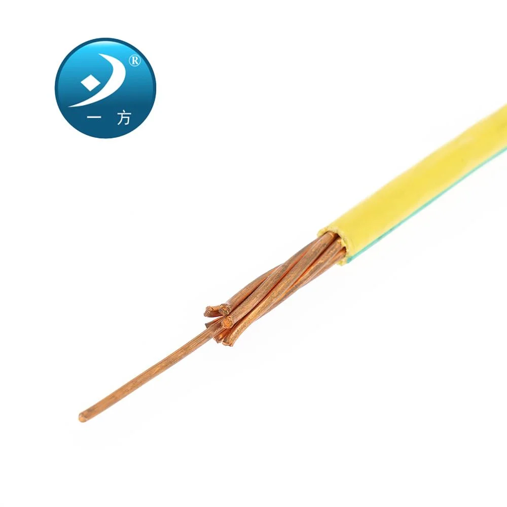 Thw cable de la casa de 1mm2 de 2,5 mm2 4mm2 6mm2 10mm2 16mm2 de varios núcleos retardante de llama de cobre flexible o eléctrico de cable sólido de los precios