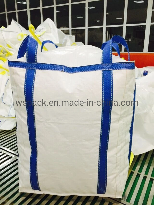 1 Ton PP Woven Bulk Jumbo FIBC Big Bag Dimension with Container Liners