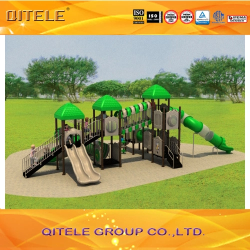 China Children Playground Equipment Plastic Slide Colorful