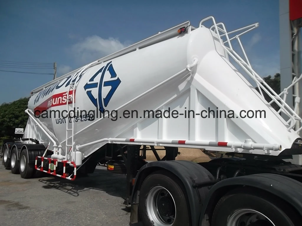 Semi-Trailer Bulk Cement Truck Tanker&#160; for&#160; Carrying&#160; Cement 3axle