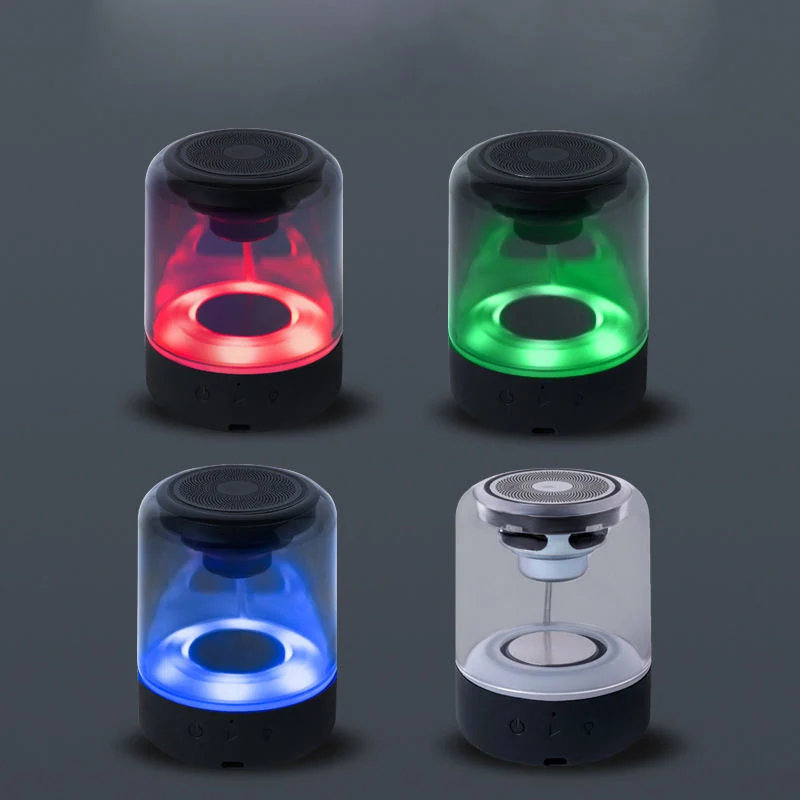 Ld- C7 Cross-Border Explosions Tws Portable Wireless Computer LED RGB Colorful Gradient Light Mini Bluetooth Speaker