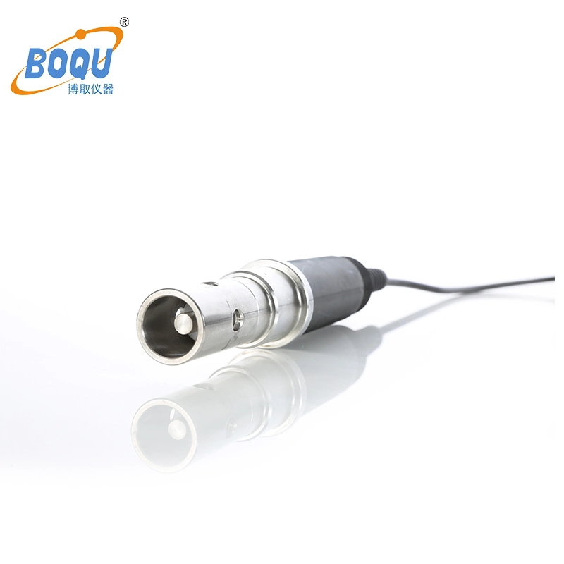precio de fábrica Boqu Ddg-0.1 sondas de conductividad para medición de la CE de tratamiento de agua pura de 316L Aleación de titanio y platino un sensor de conductividad