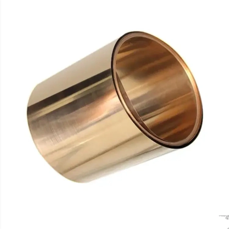 Factory Price 99.9% Pure Copper Strip Copper Foil Tape Copper Paper Roll Coil for Earthing and Grounding /Good Copper Cathode Copper Tube Copper Sheet C2680 Bra