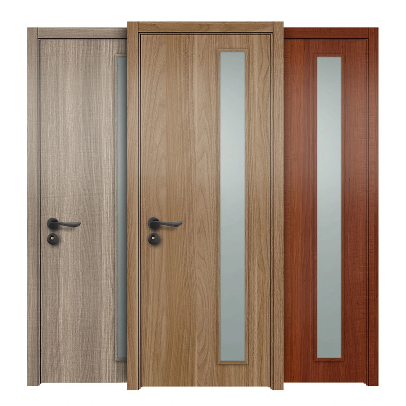 Original Factory PVC Interior Door Apartment House Room Paint-Free PVC MDF Bathroom Door