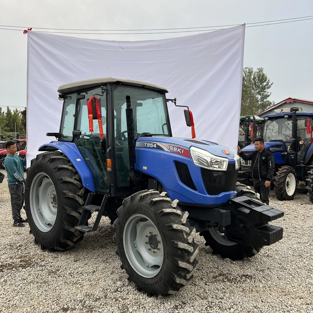 Fourniture d'usine Meilleure qualité Tracteur agricole d'occasion Iseki T954 sans cabine.