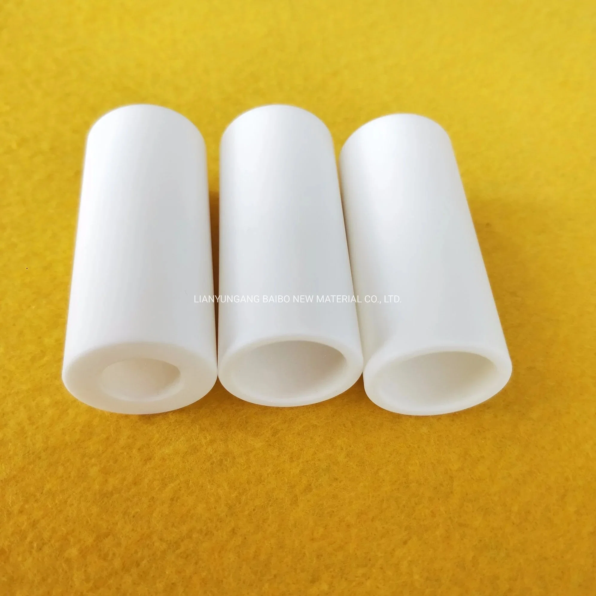 Zero Density Mica White Macor Bushing Machinable Glass Ceramic Tube Used in Nuclear Poew Station