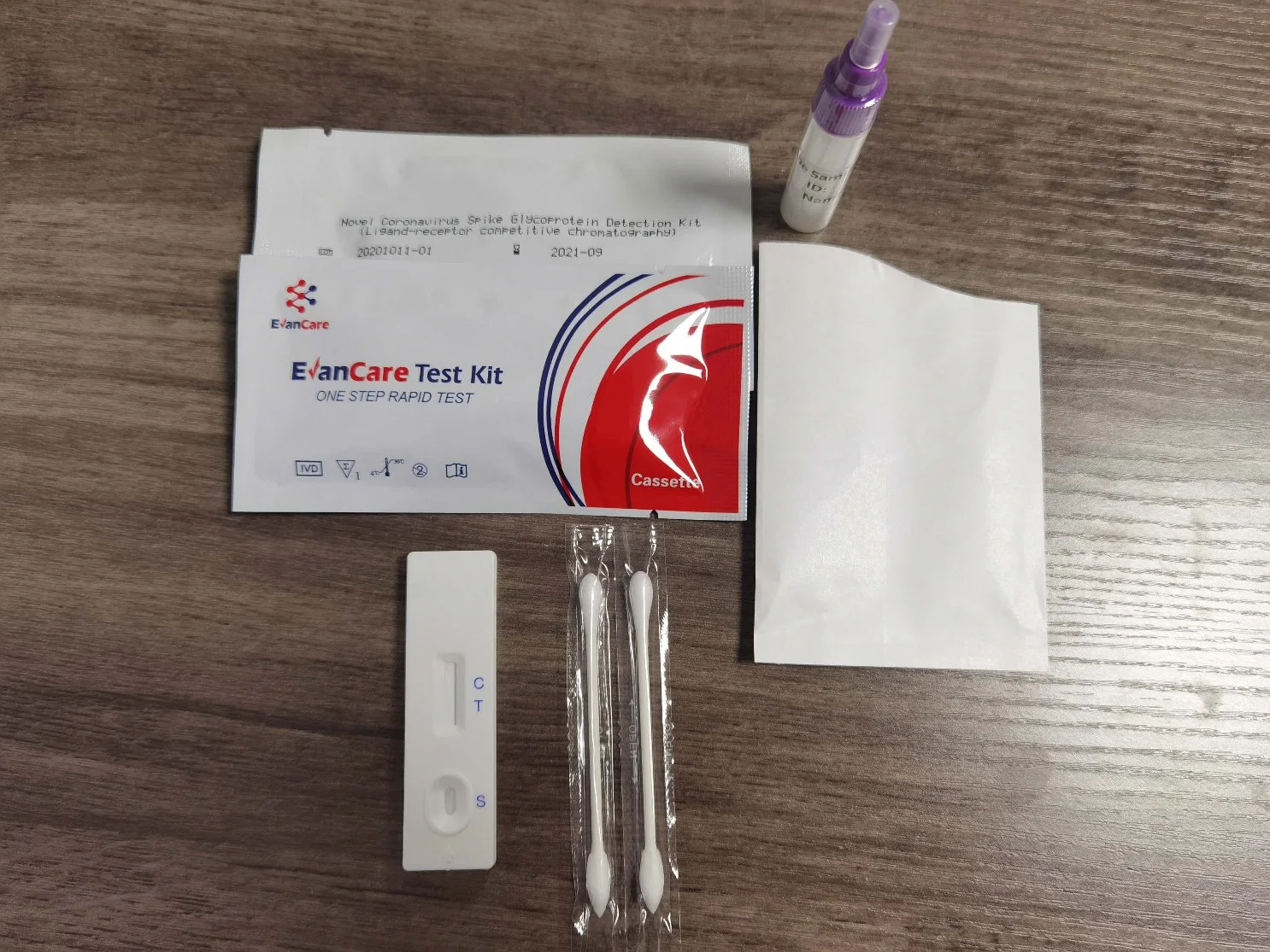 Antigen Antigen antígeno hisopo Test prueba de sangre Medical Test rápido para obtener como resultado de 10 minutos