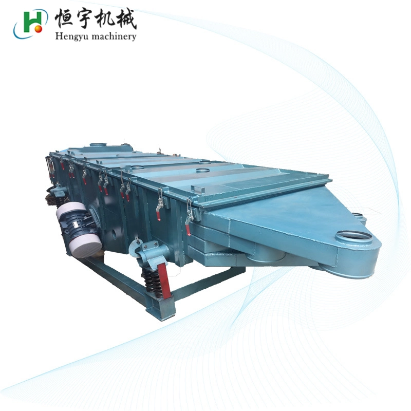 Widely Used Stainless Steel or Carbon Steel Horizontal Mobile Sand Linear Rectangular Vibrating Screen