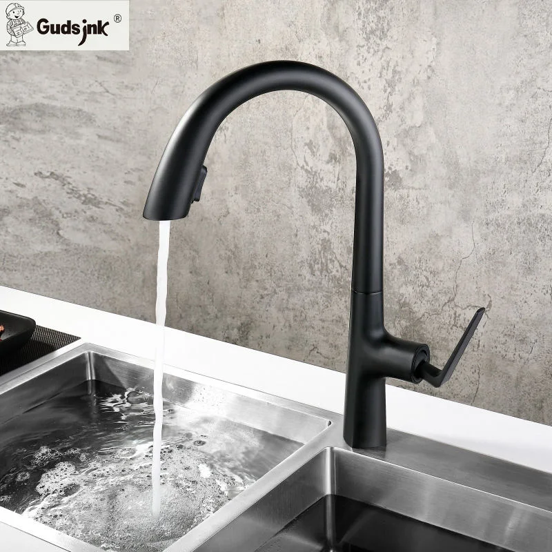 Gudsink Hot and Cold Water Single Handle OEM/ODM Factory High quality/High cost performance Kitchen Faucet Basin Faucets Put out Sprayer Taps Mixer