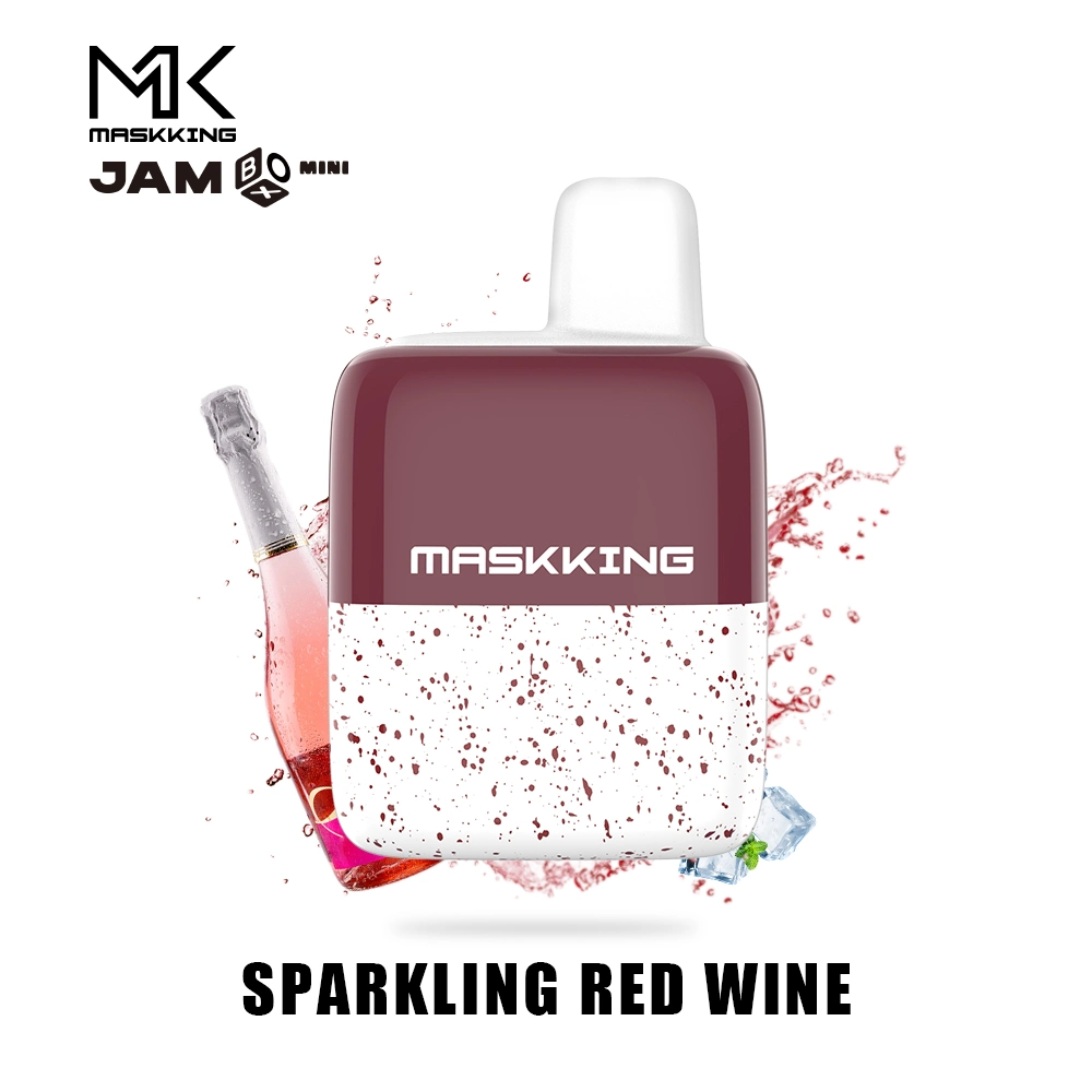 Maskking Jam Box Mini 600 Puffs Wholesale/Supplier Disposable/Chargeable Vape Pod 2ml Juice E Cigarette