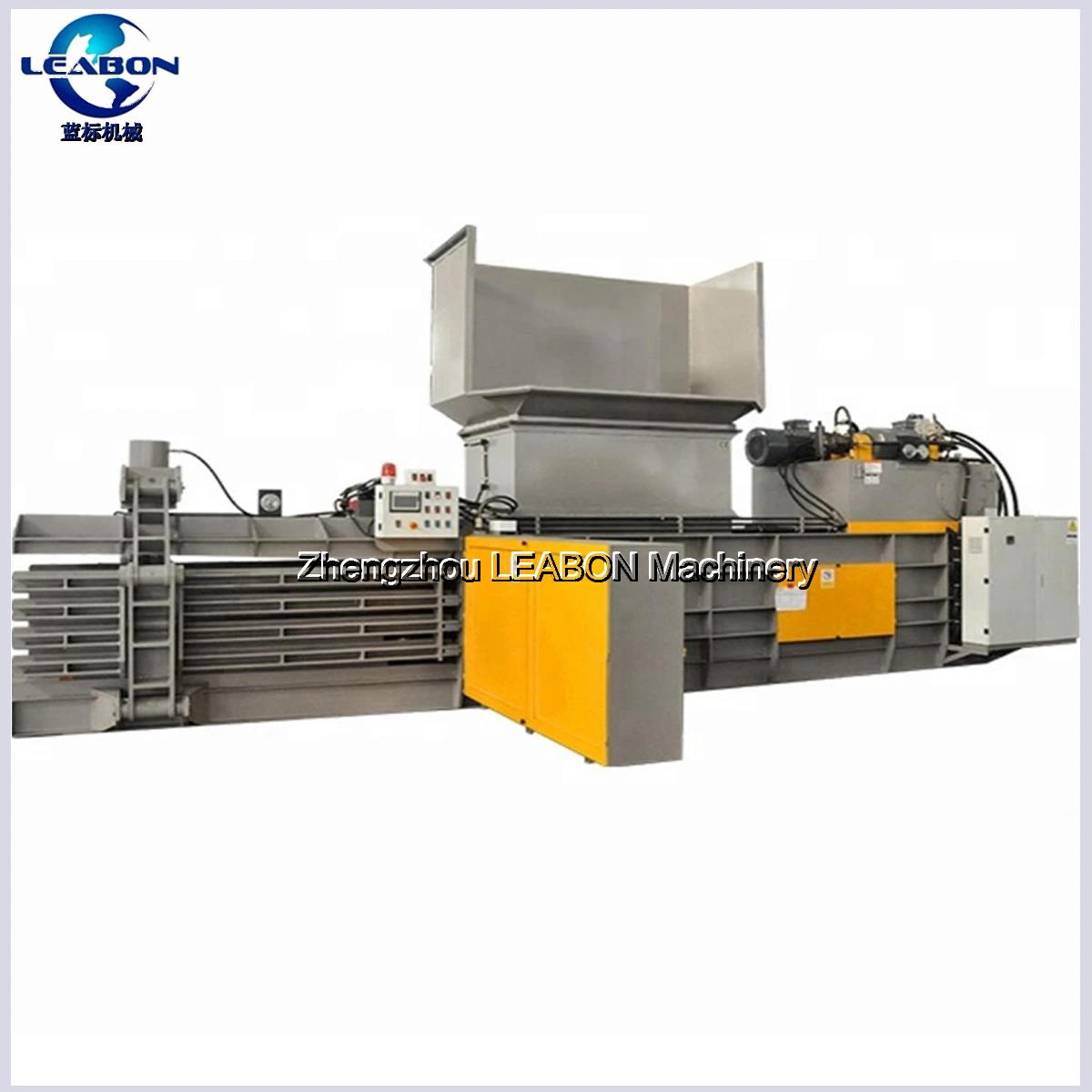 Horizontal Automatic Hydraulic Abaca Fiber Baling Machine Wood Fiber Baler