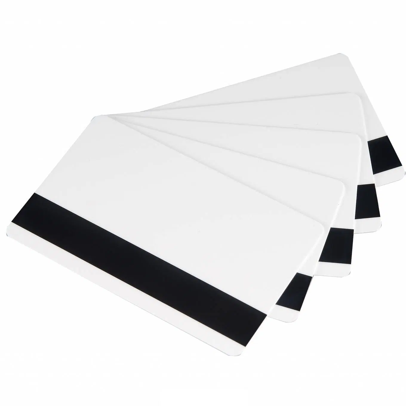 Tamaño de tarjeta de crédito de PVC Blank Magnetic Stripe para imprimir Tarjetas para el banco