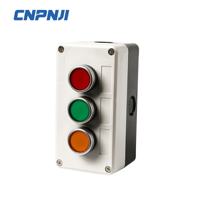 Waterproof Box Industrial Handhold Control Box, Waterproof Box Button Switch Control with Hole