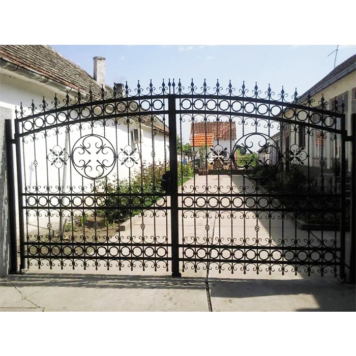 Factory Price Affordable Outside Door High Quality Wrought Iron Gate