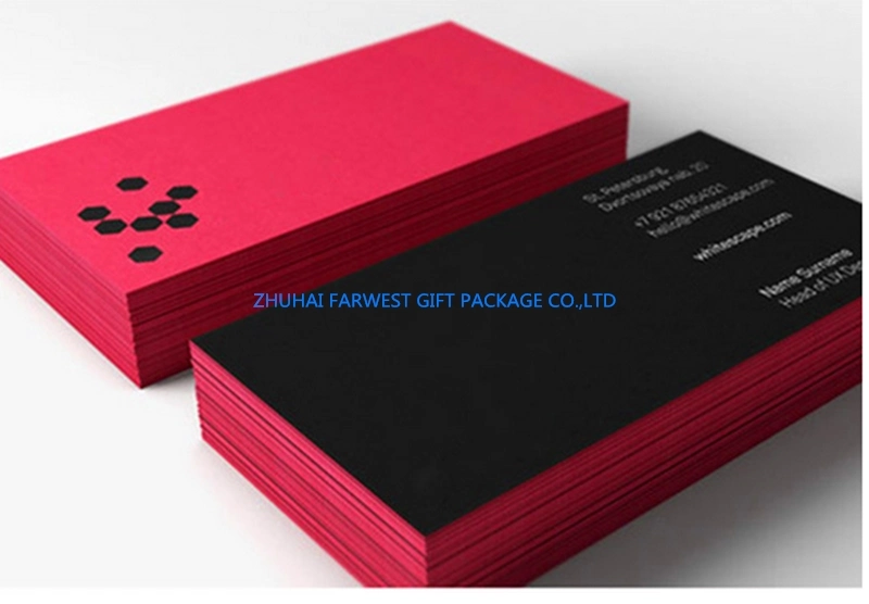 Custom Paper Name Cards Printed Greeting Cards Business Cards Wholesale/Supplier Good Quality