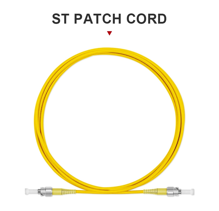 3/5/10m OEM FC-Sc, LC, St Connector Fiber Optic Patch Cord/Jumper