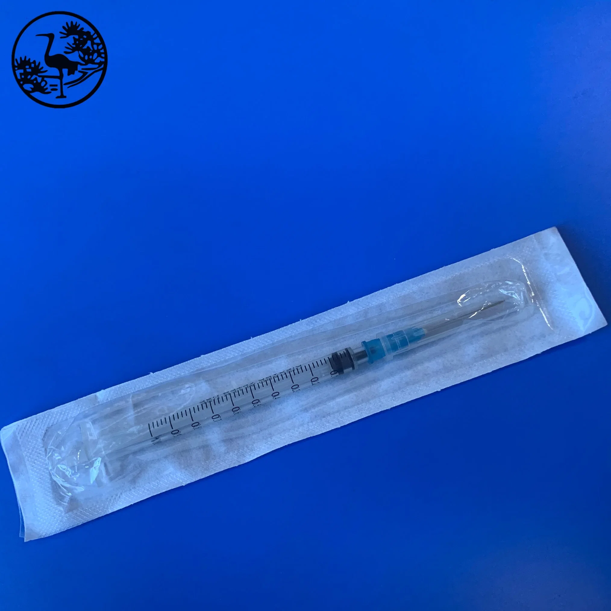 Medical Syringe 1ml Disposable Syringe 1cc with Needle for Single Use Medical Supplies Medical Consumables for Vaccination