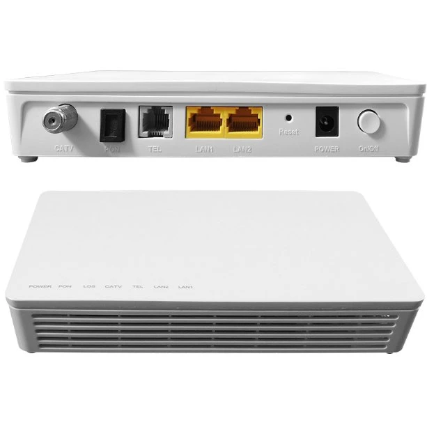 HS 8321 ONU large bande 2fe ONU GPON Xpon Epon ont Fibre optique FTTH