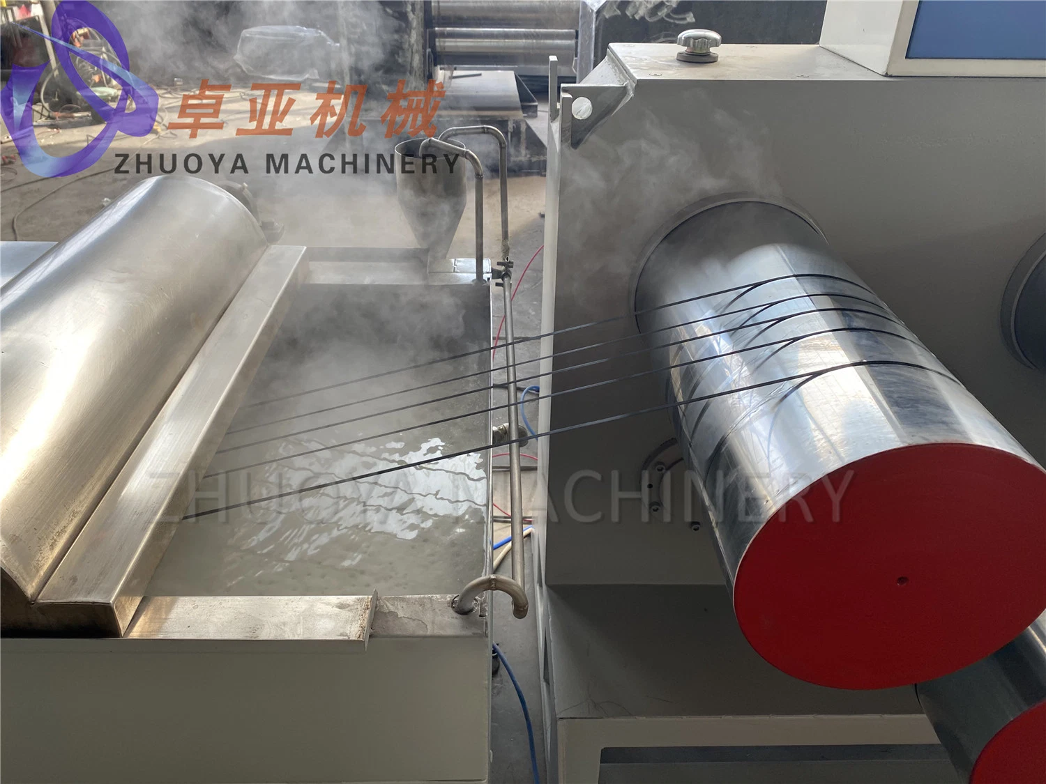 Polipropileno humano fibras de pelo Extrusión máquina línea fábrica China