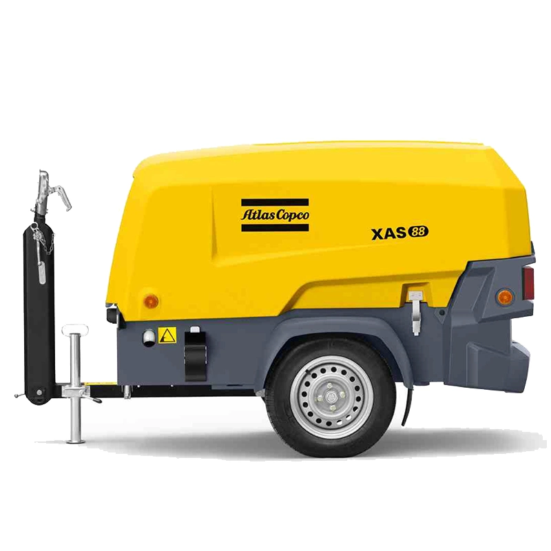 Atlas Copco Industrial Diesel Driven Portable Mobile Drehschraube Luft Kompressorpreis