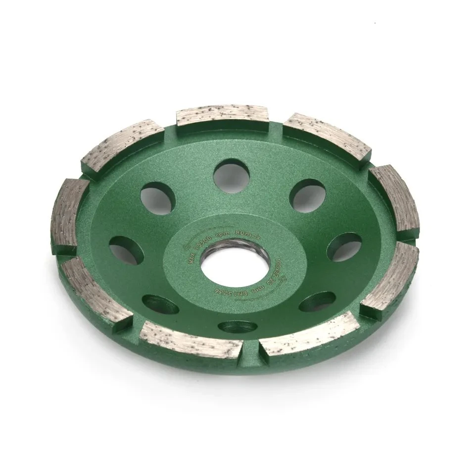 Single Row Professional Diamond Grinding Cup Wheels Concrete Screed Standard