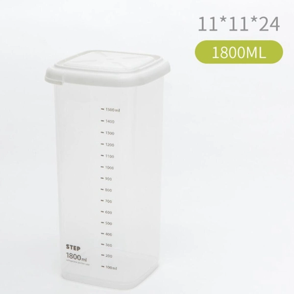 Plastic Jars with Lids Kitchen and Household Food Storage Rice Container