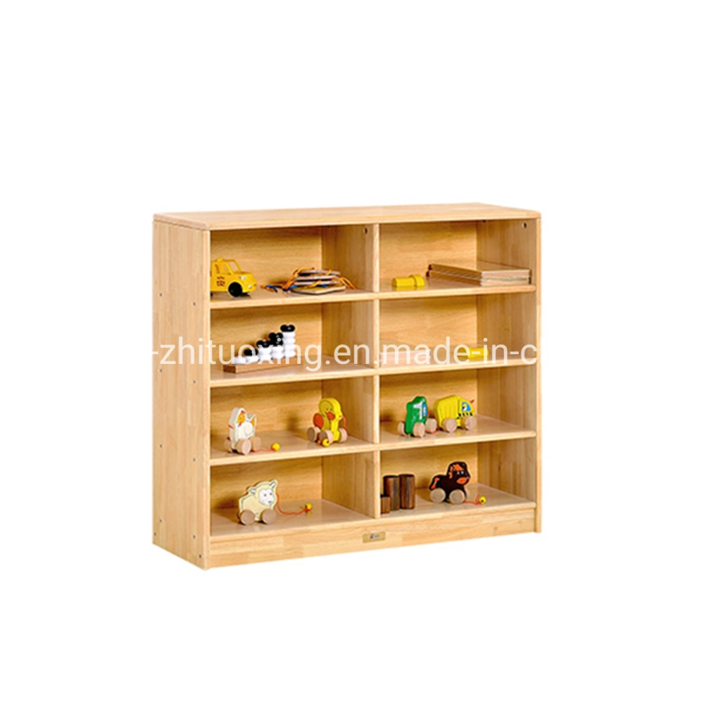 Kids Nursery Toy Storage Furniture, Baby Storage Cabinet Children School Classroom Furniture, Preschool and Kindergarten Daycare Wooden Display Furniture