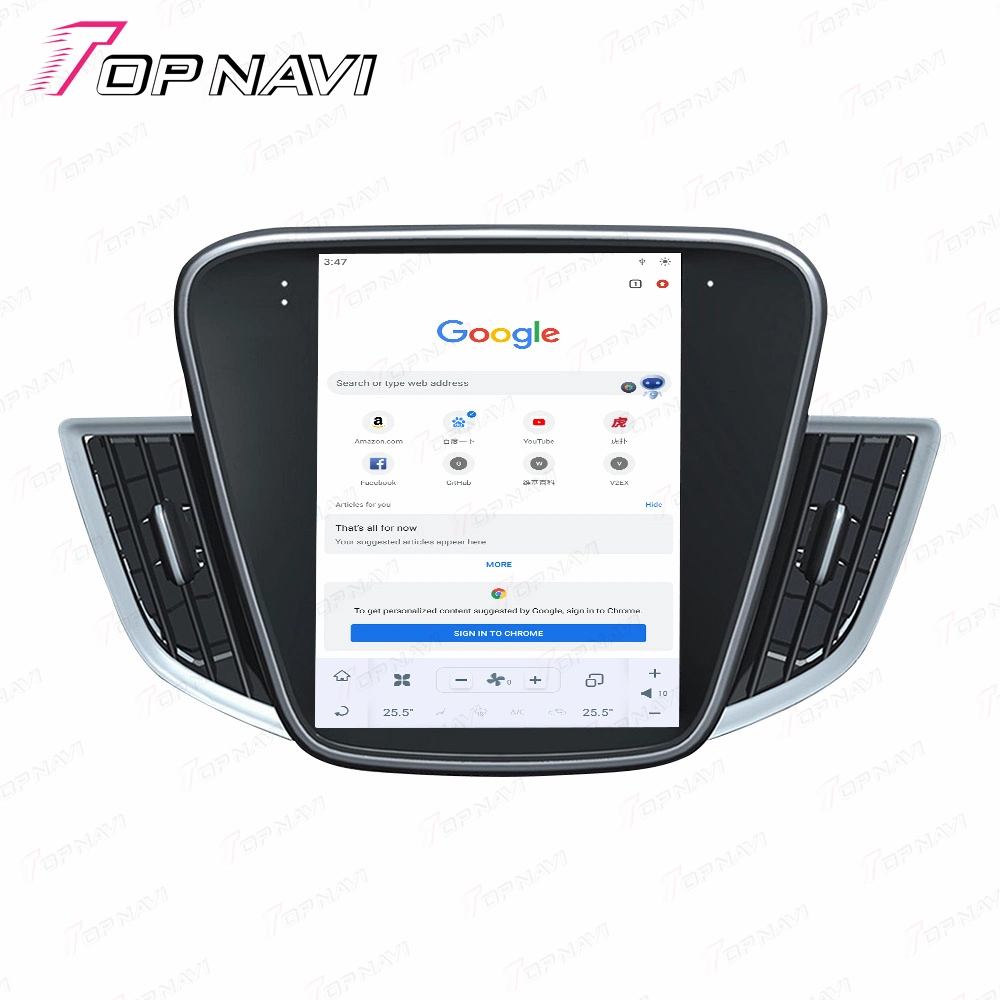 Android Car Video Ecrã compatível com toque para Chevrolet Cavalier 2016 2017 2018 2019 2020 2021 GPS sem fios de mais de 64 GB, alta Resolução