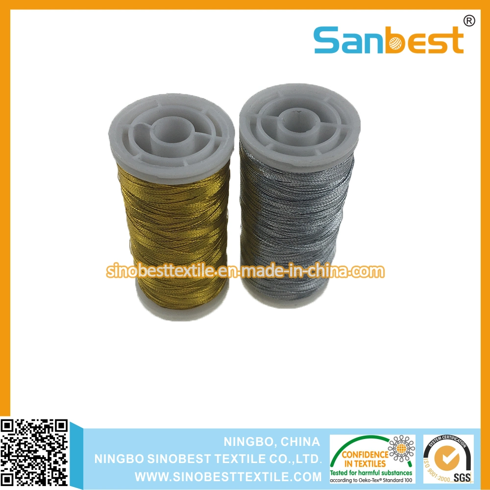 Metallic Embroidery Thread 150d/1, 200m/Reel