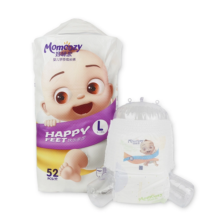 Hot Sale Print Nappies Baby Training Pants Disposable Baby Diapers