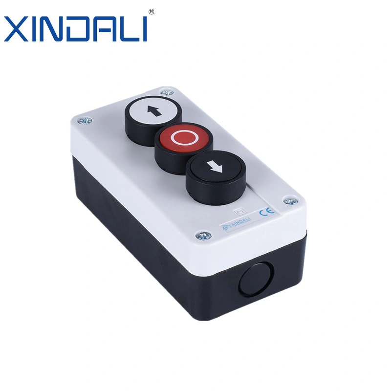 Xdl55-B334 CE RoHS Industrial Hoist 3 Flush Push Button Switch Control Box