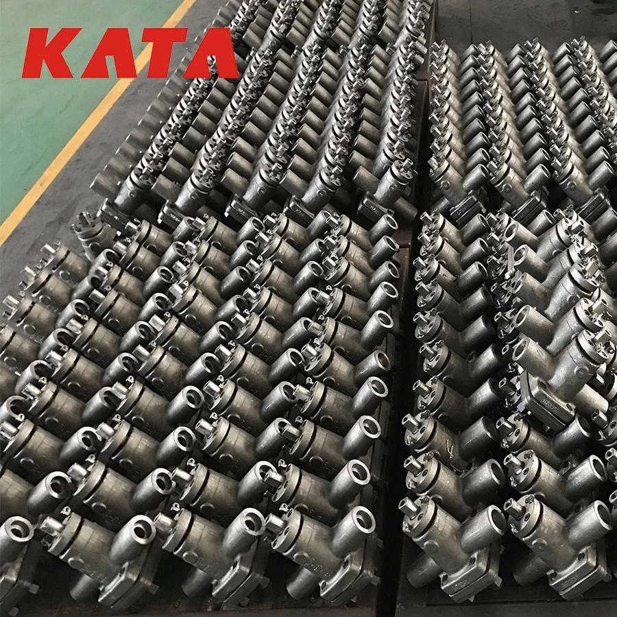 Kata API6d Carbon Steel Inverted Pressure Balance Lubricated Plug Valve 26" 600lb Wcb Casted Body Flanged