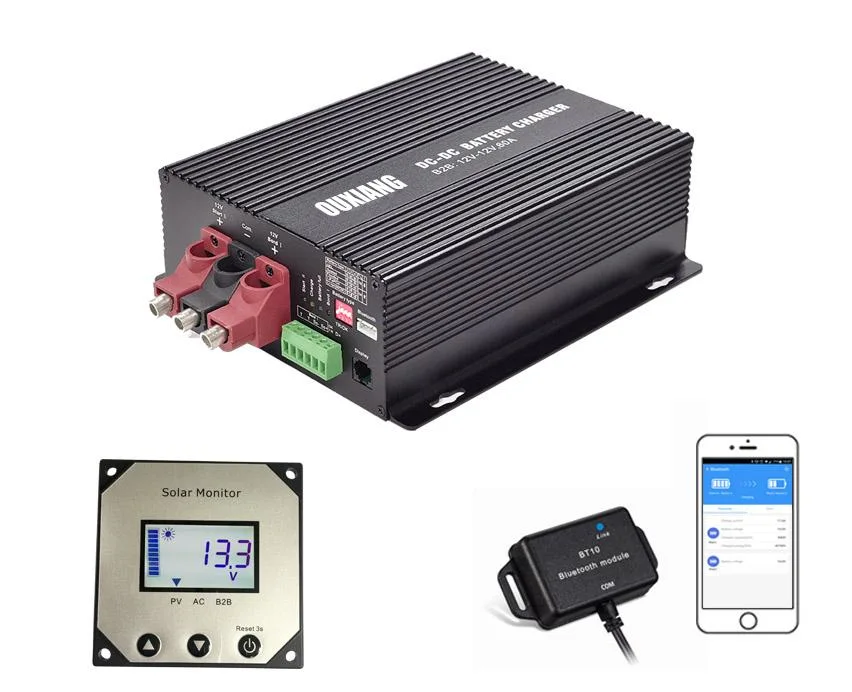 DC224V bis DC24V Solar-Ladegerät Kfz-Ladegerät für Wohnmobile Boot Lithium Gel LiFePO4 Batterie