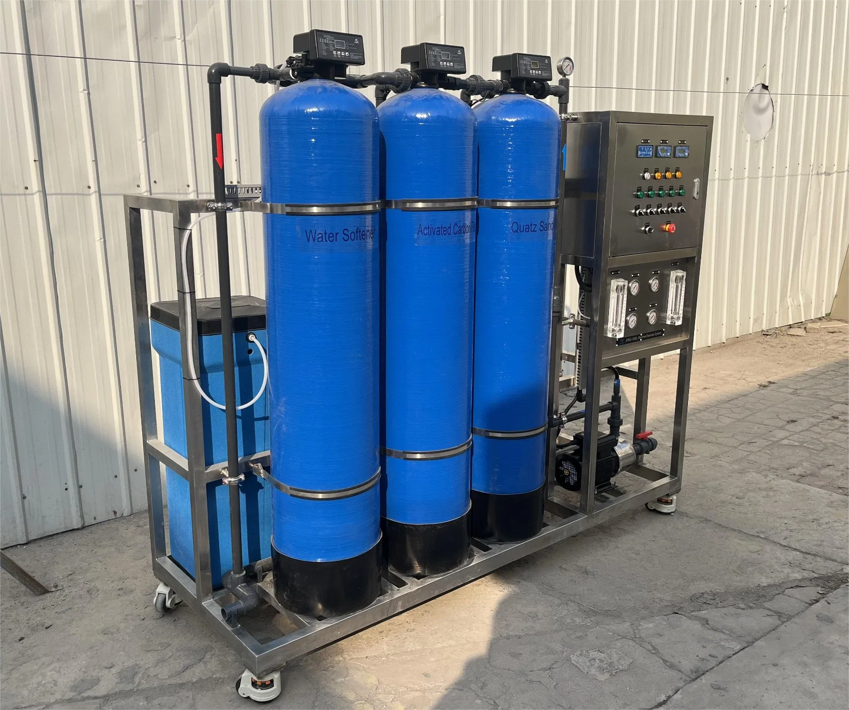 Automatic Valve 4040 RO Membrane Industrial RO Plant Reverse Osmosis Desalination Equipment