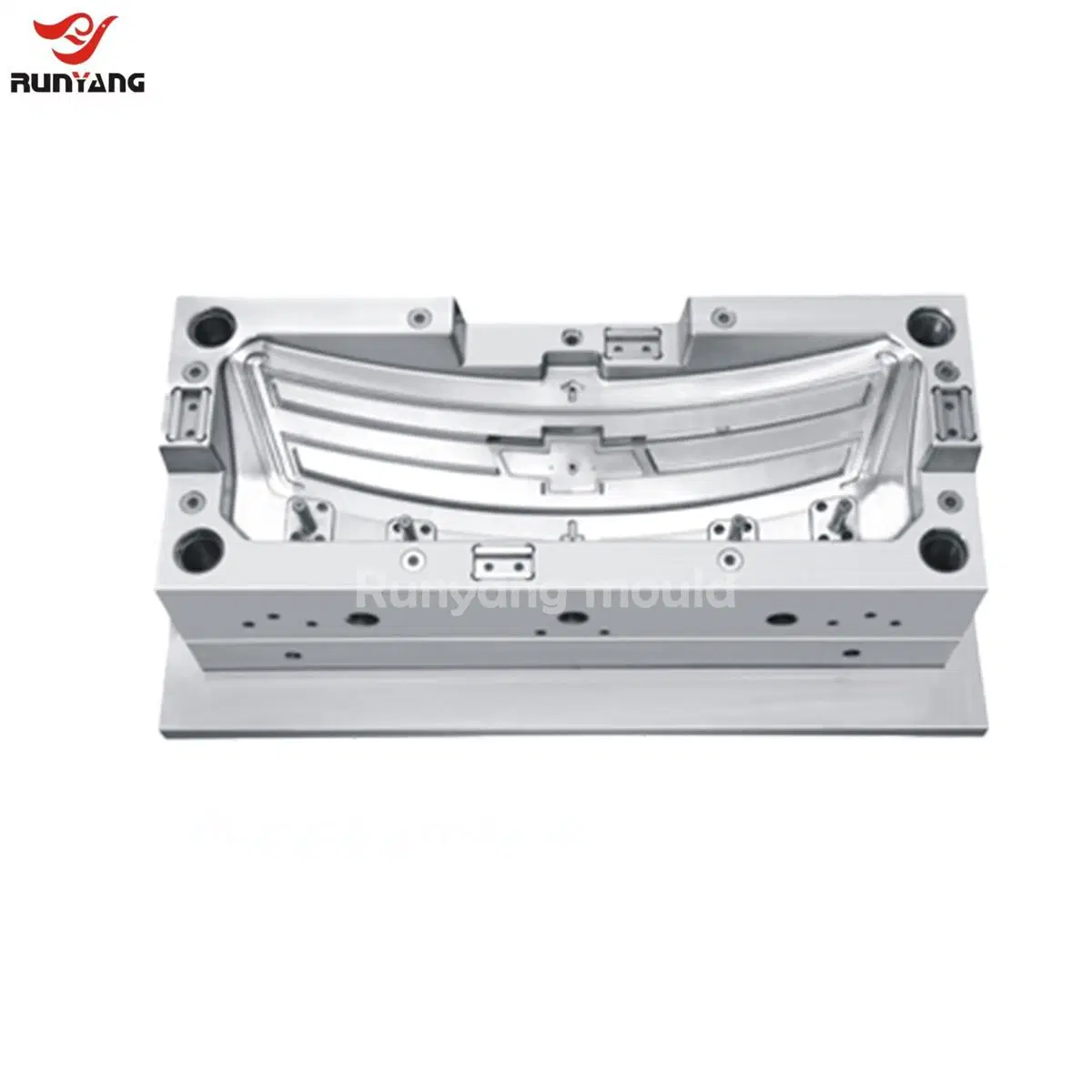 Molde de inyección de OEM precio de fábrica de moldes Automotive paragolpes de la parrilla de moldeo de piezas de automóviles complicada la herramienta de gran tamaño del molde de inyección de plástico