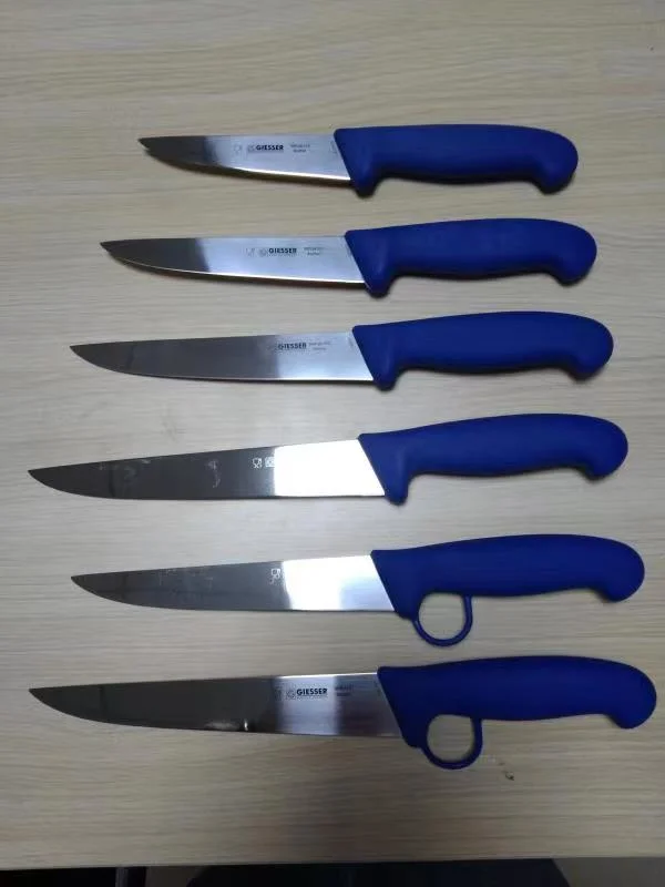 Carnicería procesamiento de carne sacrificio de manos Knives Tools smallwares 6" 15cm Cuchillo de deshuesado profesional