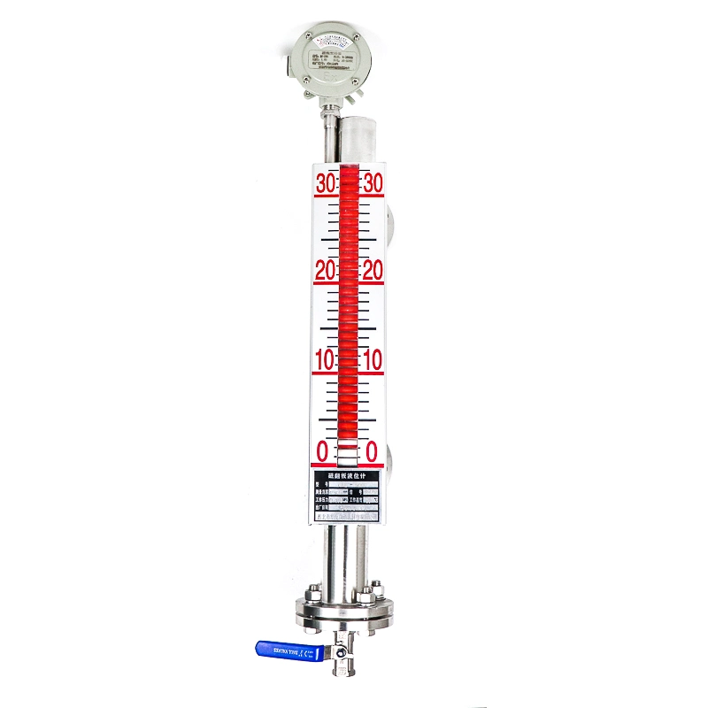 Füllstandmessgeräte SUS 304 316 PVDF PTFE, seitlich montiert Magnetschalter Für Schwimmwasserbehälter